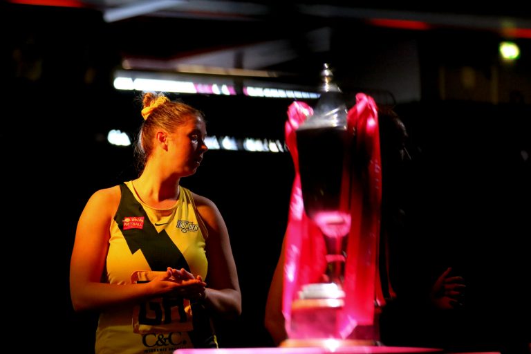 during Vitality Super League match between Celtic Dragons and Manchester Thunder at Copper Box Arena, London, England on 9th May 2021.