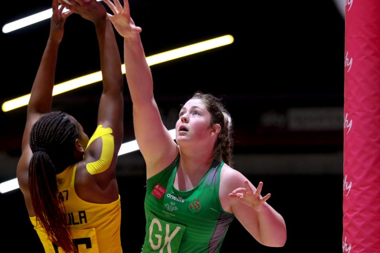 during Vitality Super League match between Celtic Dragons and Manchester Thunder at Copper Box Arena, London, England on 9th May 2021.