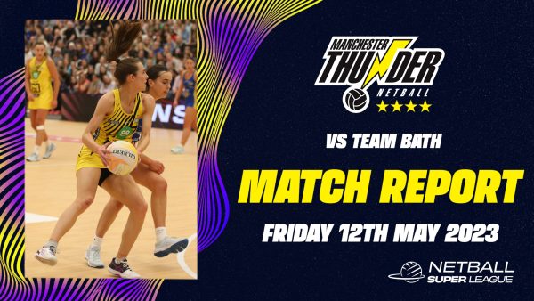 Thunder vs Team Bath Match Report - 12th May 2023