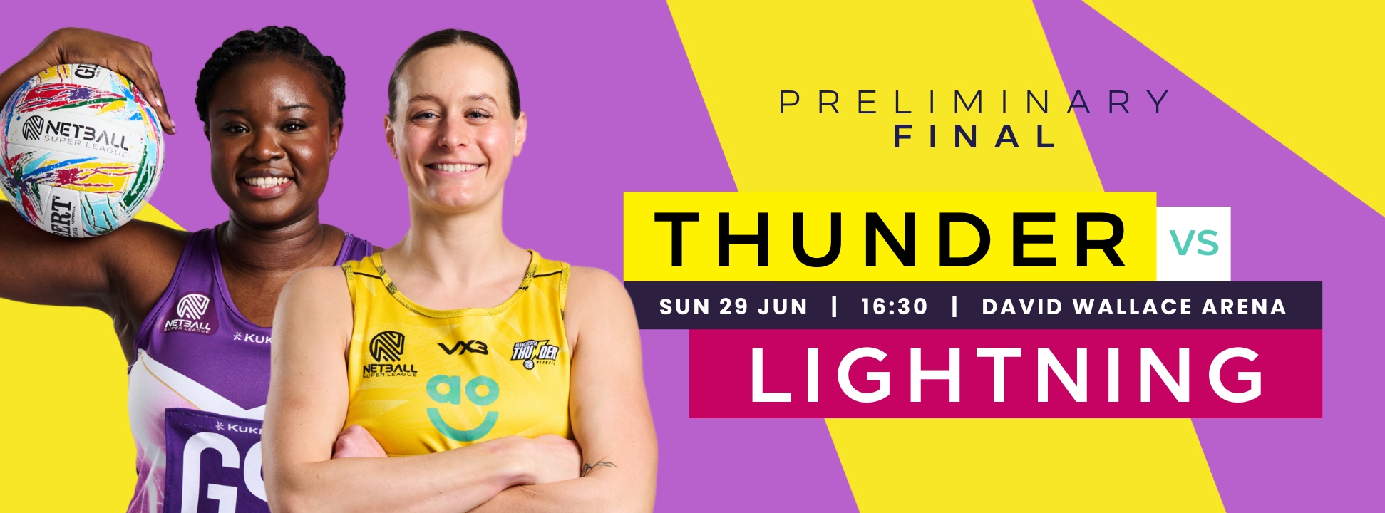 Manchester Thunder vs Loughborough Lightning