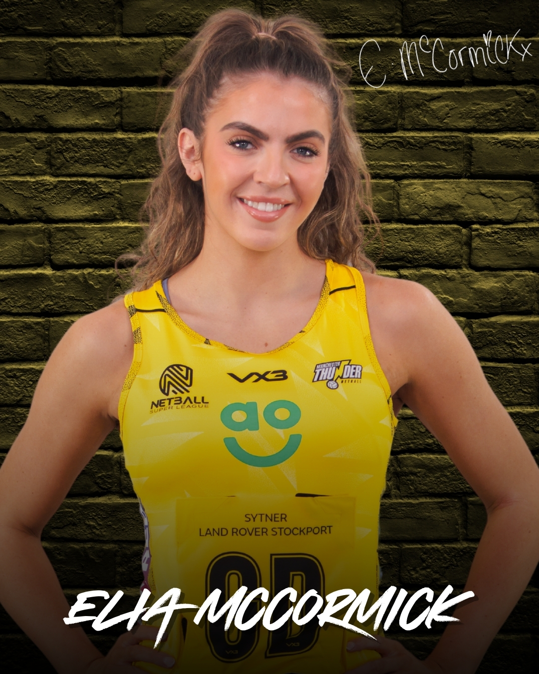 Elia McCormick Manchester Thunder 2026