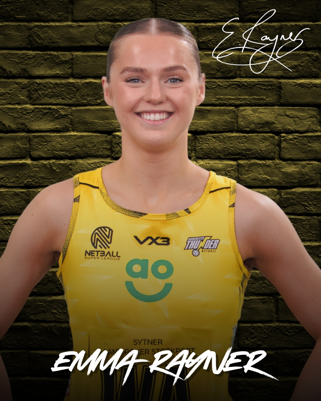 Emma Rayner Manchester Thunder 2026