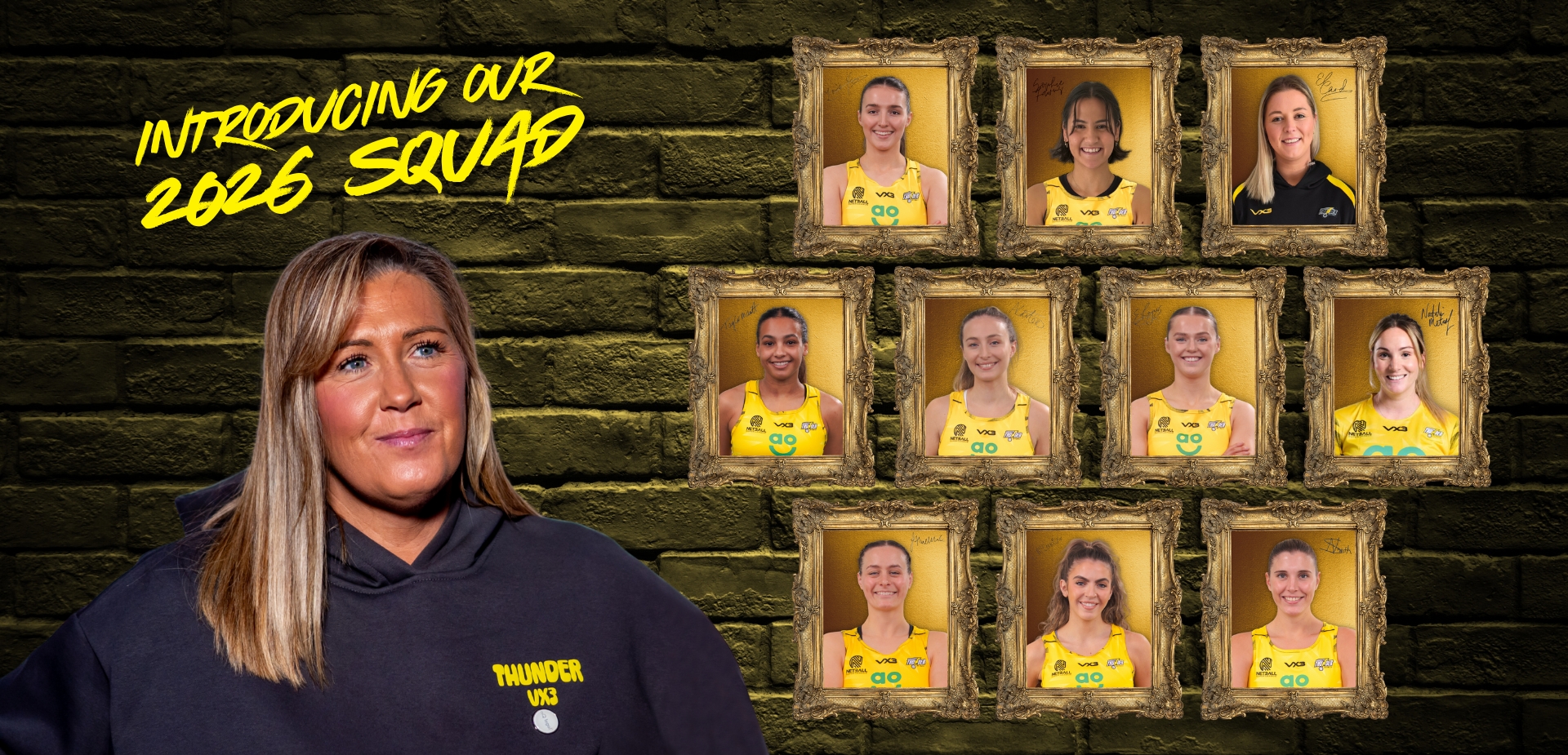 Manchester Thunder Netball 2026 Squad
